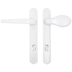 Era Vectis Classic Lever Moveable Pad UPVC Multipoint Door Handles - 95mm PZ Sprung 122mm Screw Centres