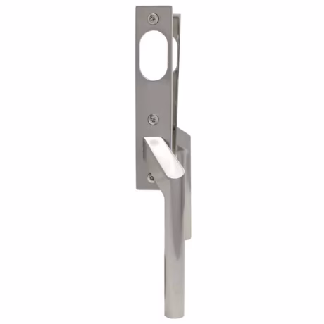 Heavy Duty Bifold Door Handle With Swedish Oval Cylinder Escutcheon